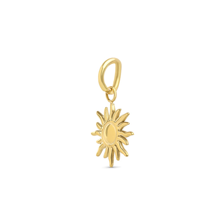 Sol - Sunburst Charm Rostfritt Stål