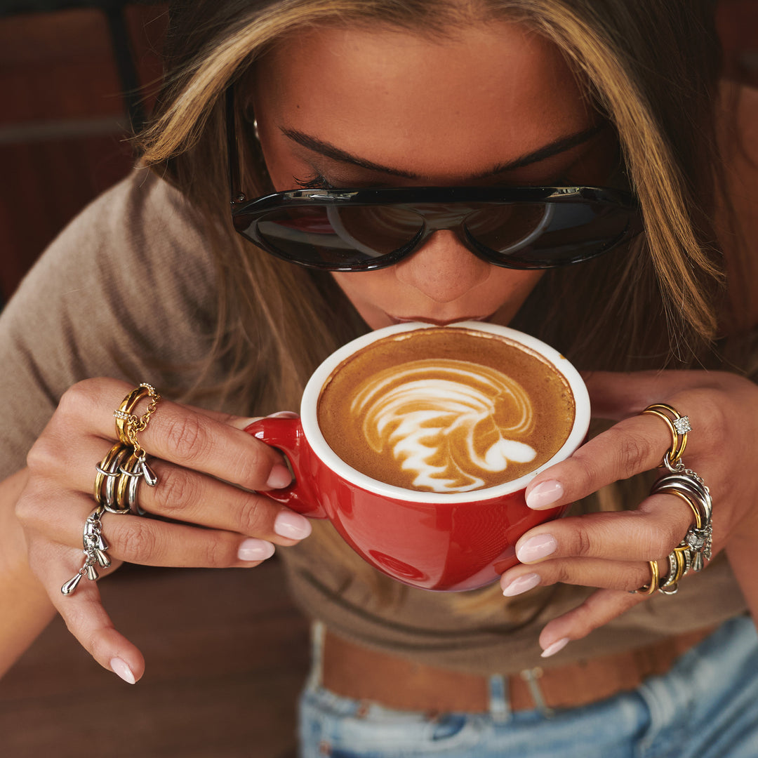 Inez - Triple Statement Ring Stainless Steel