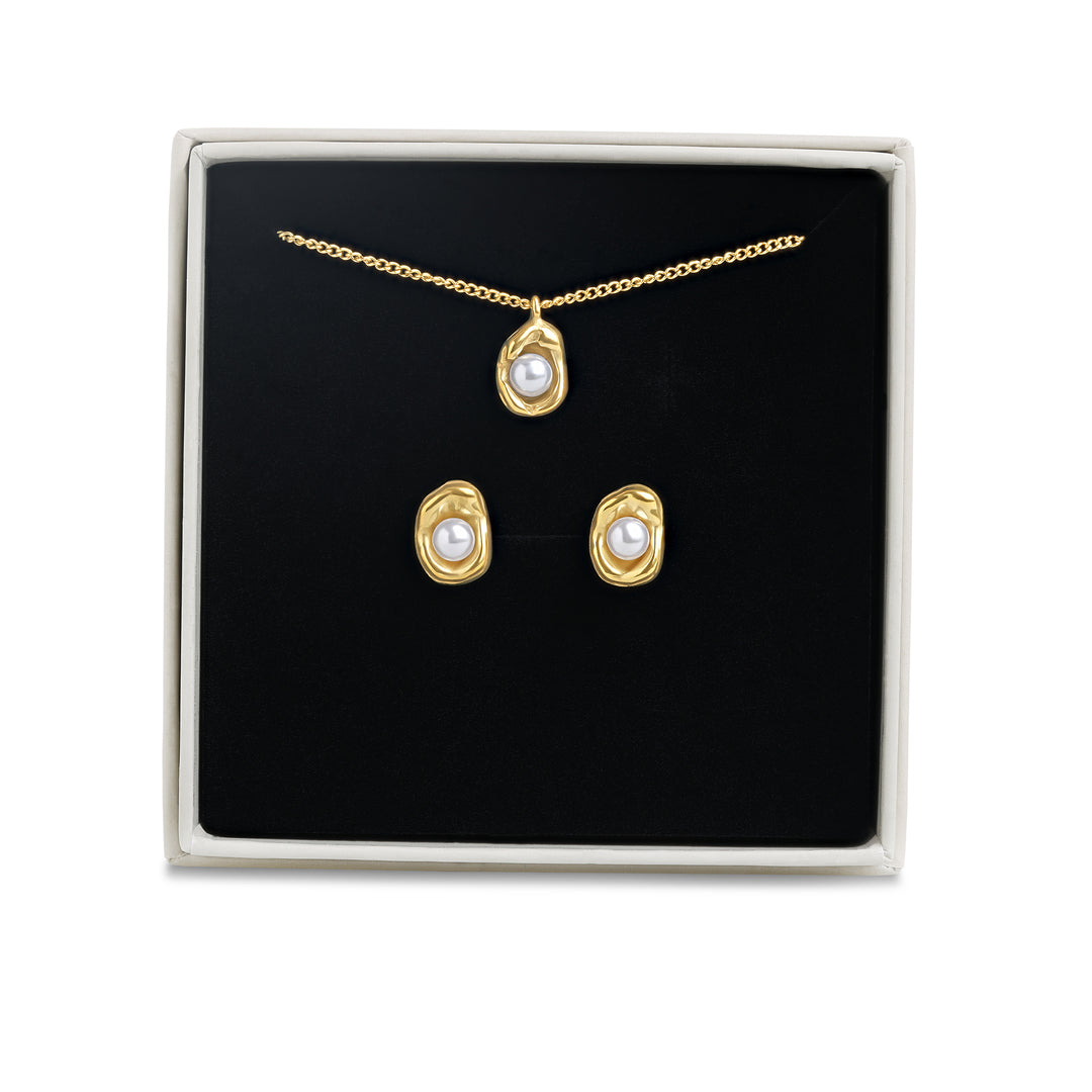 Jewellery Set - Ilse Earrings & Necklace Stainless