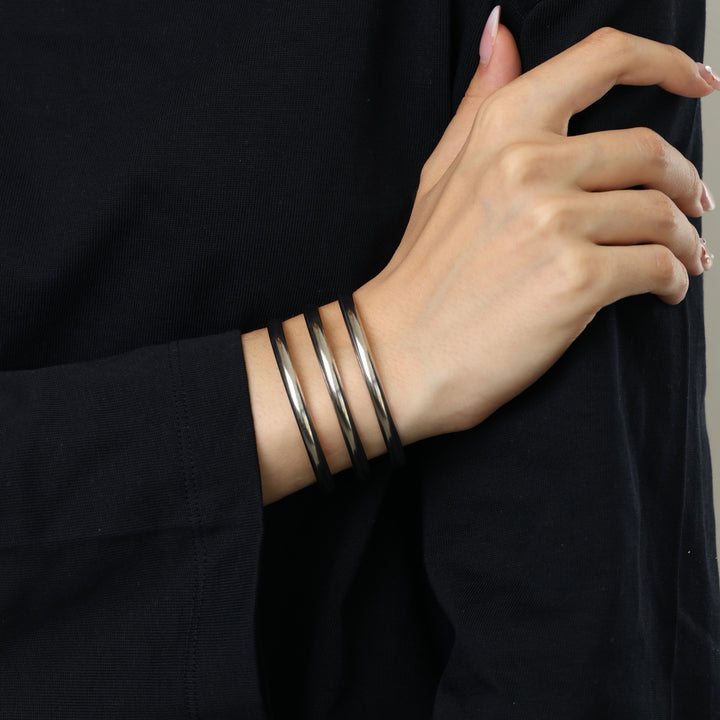 Norma - Triple Bangle Bracelet Stainless Steel