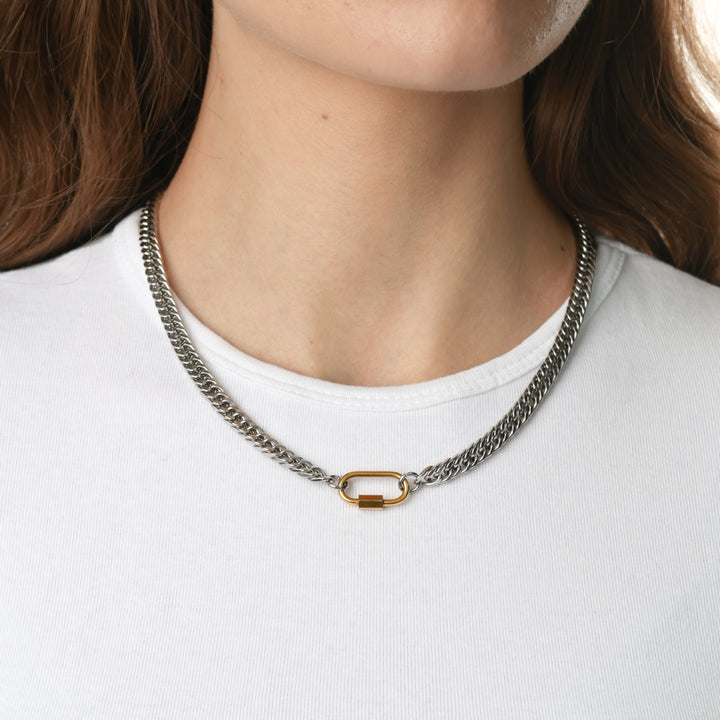 Ninja - Statement Chain Necklace Stainless Steel