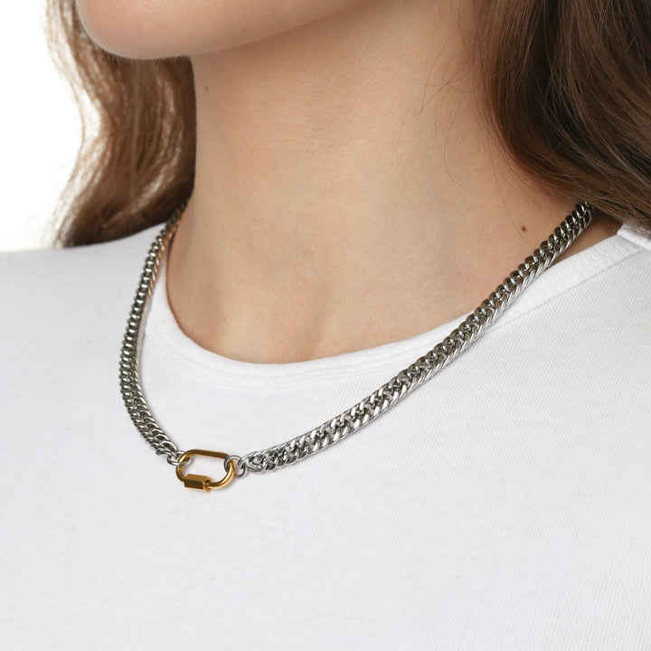 Ninja - Statement Chain Necklace Stainless Steel