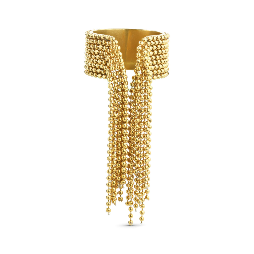 Agneta - Tassel Ring Stainless Steel