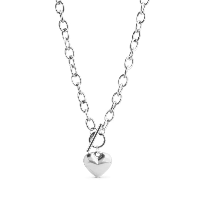 Myra - Heart Necklace Stainless Steel