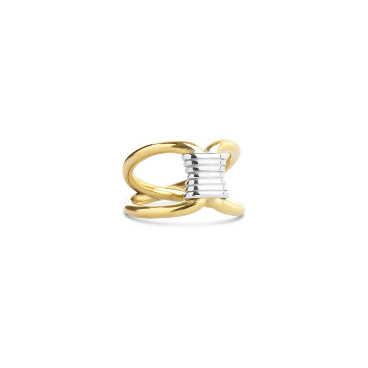 Enya - Mixed Metal Ring Stainless Steel