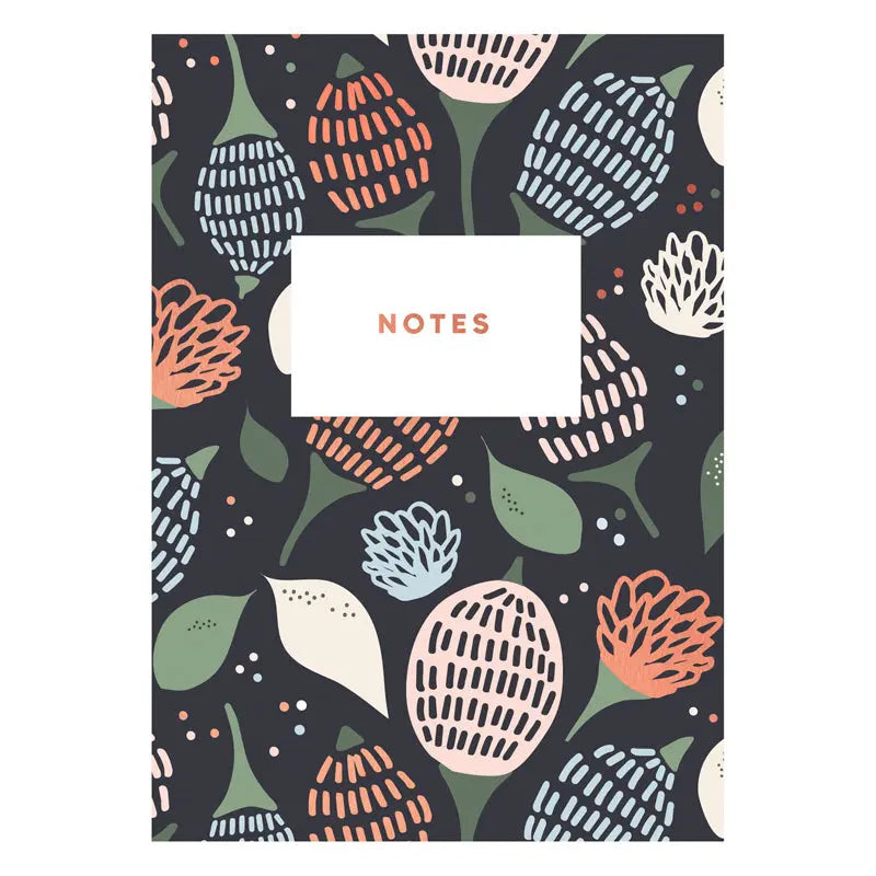 Dark Flower Notebook