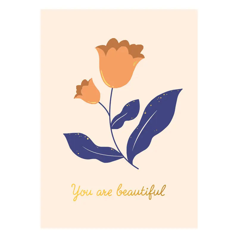You are Beautiful Postcard