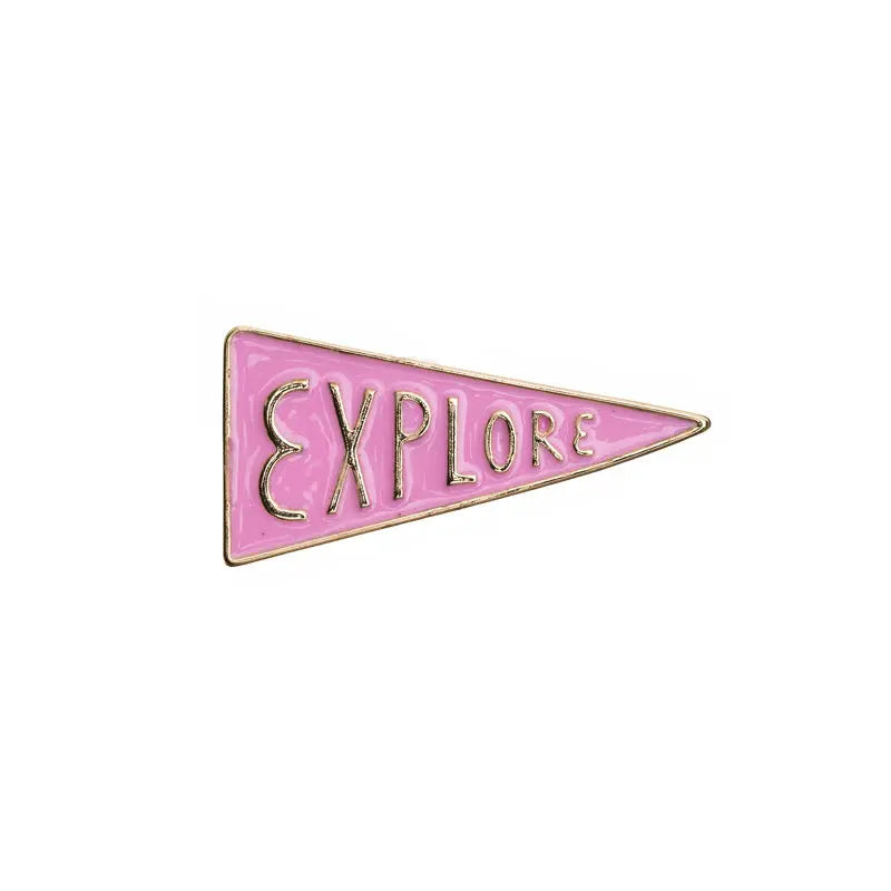 Enamel Pin Explore