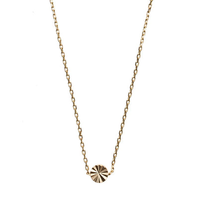 Flower Necklace Gold