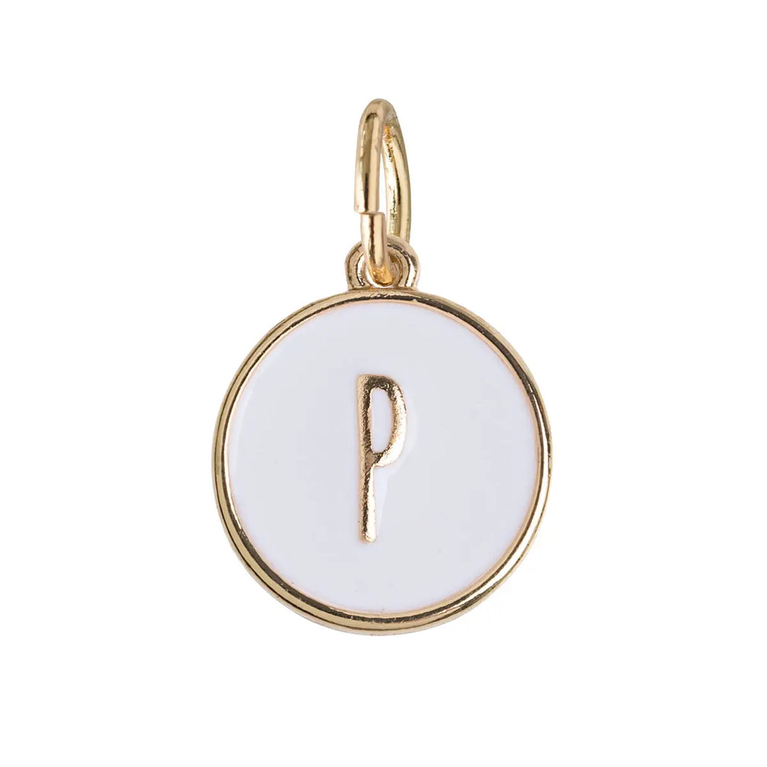 Enamel Letters P